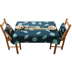 The original modern tablecloth cloth, the modern modern tea set, made of rectangular round table covers, E 140*230cm