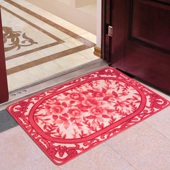 Luo Yi Home Blue and white porcelain mat door, bedroom entrance hall, bathroom mat, bedside mat 40× 60CM blue and white.