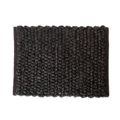 Loft49shop pin Krug India handmade carpet / living room sofa home bedroom hand-made wool mat 40× 60CM Rug Carpet - carbon color