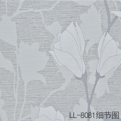 Japanese Color Japanese style and wind tulip, living room and imported mildew proof wall paper LL-8082 sold by rice LL-8081 Wallpaper only