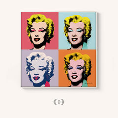 Not enough art, Marilyn, Monroe, pop art, decorative painting studio, large aisle mural paintings 103*103cm Wooden frame O Independent single price