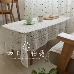 Small plum blossom, American style, garden style, Japanese style, coffee shop, coffee table, tea table, table, cotton, lace, table cloth, and 1CM.