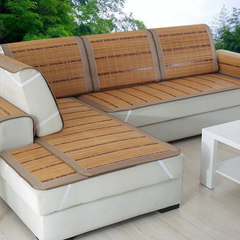 Summer bamboo mat, sofa mat, garden bamboo mat, summer double sided cool cushion, living room general anti-skid rattan mat, double faced bamboo mat vase 80*80