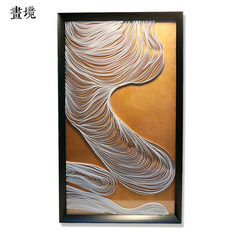 Picturesque living room decoration paintings soft outfit Abstract solid modeling of object painting creative features corridor wall decoration 70*120 Other types D Oil film laminating + low reflective organic glass