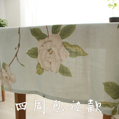 Gardenia flowers, American style French garden country, cotton, linen, big table, tea table, table towel, tablecloth, tablecloth, bag and so on.