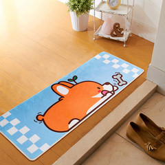 Daily special price lovely dog floor mat cartoon bedroom door mat bedside bedside kitchen slippery mat 40× 60CM bone Wang
