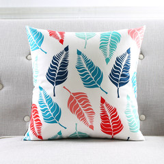 Pineapple house modern Nordic modern sofa pillow cushion soft velvet decorative pillows waist waist double pillow: 50x70cm CH279