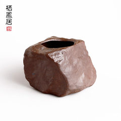 Xifeng in Zen creative handmade ceramic flowerpot vase flower hydroponic fleshy coarse pottery water flower variety K