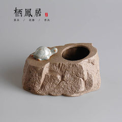 Xifeng in Zen creative handmade ceramic flowerpot vase flower hydroponic fleshy coarse pottery water flower variety A turtles