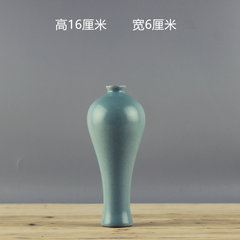The blue porcelain vase Jingdezhen Vintage tea flower decoration Home Furnishing inserted kazahana ornaments Pulm vase