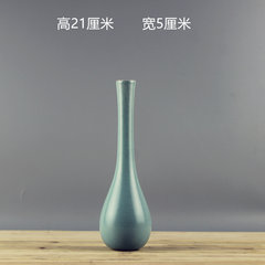 The blue porcelain vase Jingdezhen Vintage tea flower decoration Home Furnishing inserted kazahana ornaments Jade bottle
