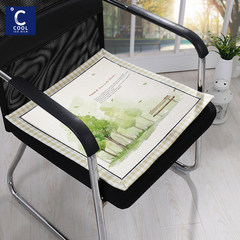 Summer cushion office summer cool chair cushion summer students computer chair ice bamboo cool mat cushion air permeable chair cushion 45*45cm [soft and comfortable] 650D ice wire small tree