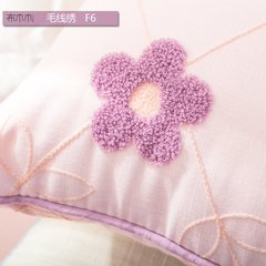Balcony cushion floating window mat custom made Korean princess floating window mat windowsill cushion simple modern bedroom card stand flax custom size please contact customer service to calculate the price of wool embroidery F6