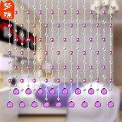 New product acrylic crystal pearl curtain door curtain partition porch living room bedroom bathroom decorative curtain finished products package 25 1.8m