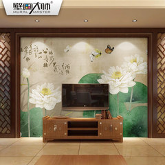 In charge of new classical butterfly wallpaper mural cloth wallpaper decorated living room TV backdrop Chinese wallcloth Measure the size of the wall and order it according to the square number