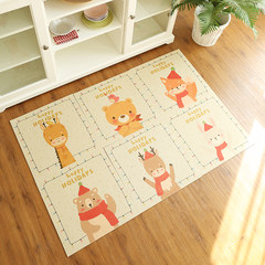 The floor mat door mat of the living room bedroom of the liang ma family is used for household tatami mat foot mat self-adhesive floor mat (45cm*45cm)*6 pieces of hexagon Mosaic V