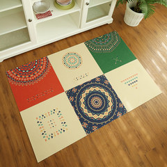 The floor mat door mat of the living room bedroom of the liang ma family is used for household tatami mat foot mat self-adhesive floor mat (45cm*45cm)*6 pieces of hexagon Mosaic Q