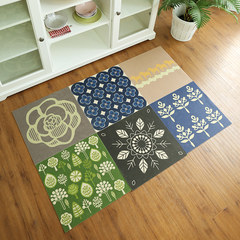 The floor mat door mat of the living room bedroom of the liang ma family is used for home tatami mat foot mat self-adhesive floor mat (45cm*45cm)*6 pieces of hexagon Mosaic N