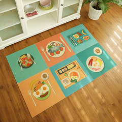 The floor mat door mat of the living room bedroom of the liang ma family is used for household tatami mat foot mat self-adhesive floor mat (45cm*45cm)*6 pieces of hexagonal Mosaic O