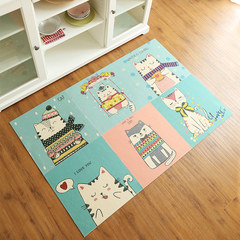 The floor mat door mat of the living room bedroom of the liang ma family is used for household tatami mat foot mat self-adhesive floor mat (45cm*45cm)*6 pieces of six-sided stitching L