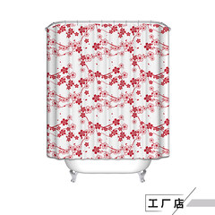 The shower curtain of shower curtain of shower curtain of shower curtain of shower curtain of shower curtain of shower curtain of shower curtain of shower curtain of floret bath is waterproof add thick prevent mildew to bathe opaque toilet, shower curtain of shower curtain of shower curtain of showe
