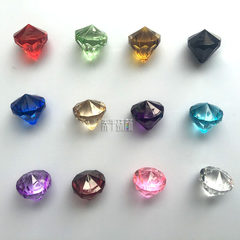 Anti damaged acrylic diamond pendant, a total of 12 colors crystal bead curtain, curtain curtain, partition porch Anti damage acrylic diamond pendant