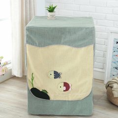 Sun protection xiaoxianghai mimei automatic universal dustproof sleeve Siemens roller washing machine cover fish table flag 30× 180 cm