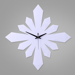 The living room decoration of modern minimalist garden wall clock wall clock living room bedroom creative personality Watch 18 inches Blooming -3