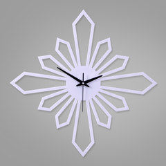 The living room decoration of modern minimalist garden wall clock wall clock living room bedroom creative personality Watch 18 inches Blooming -1