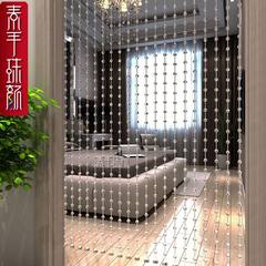 Crystal curtain of cold point bead curtain crystal partition curtain finished crystal curtain door curtain toilet crystal curtain living room bedroom hangs curtain 30 *1.8 meters tall