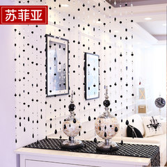 Sophie crystal curtain curtain new entrance Yazhu partition curtains living room bathroom hangs curtain cord products The price is one meter and the price does not contain pendants