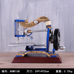 Vintage old style sewing machine model setting pieces clothing shop restaurant photography props window decoration BAM016B vintage sewing machine