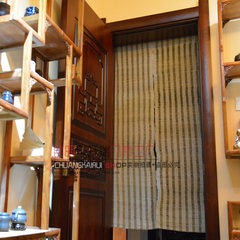Plain no pattern / custom / export of linen fabric / Japanese curtain hemp twine empty clause Hemp 85cm*150cm
