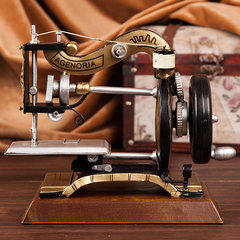 Vintage sewing machine model household soft decoration clothing shop shop window display props 125