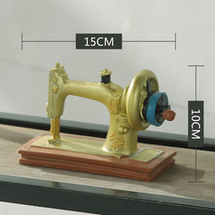 Retro setting pieces shooting props european-style creative industrial living room TV cabinet shop window sewing machine decoration sewing machine type A
