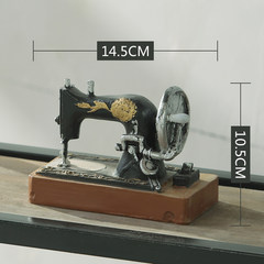Retro setting pieces shooting props european-style creative industrial living room TV cabinet shop window sewing machine decoration sewing machine type B