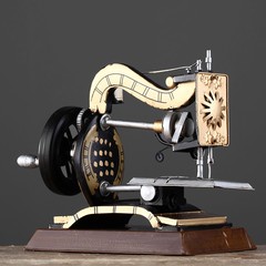Vintage American Iron decoration sewing machine Home Furnishing soft decorative clothing shop window display props decorations Retro sewing machine