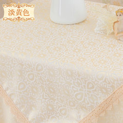 European fabric washing machine table cloth lace cover towels TV cover double door refrigerator door dust cover Canary yellow Table runner 30&times 180cm;