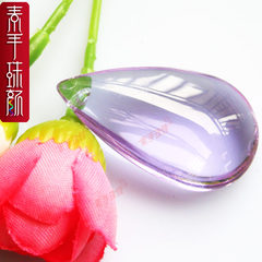Amber drop drop crystal pearl curtain door curtain hanging curtain partition curtain crystal violet 2.5 yuan