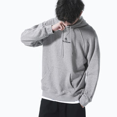 Twenty-eight men fall all-match hooded sweater coat color leisure trend youth men's coats 3XL gray