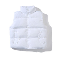 @ Aberdeen literary men of autumn and winter cotton padded vest Korean men's Vest couple thickened coat vest male M white
