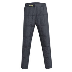 The gray duckling winter down pants worn outside male age in thickened size warm down trousers male liner 3XL Navy Blue