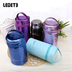 Libeide stew pot bag with aluminum foil insulation package easy cold hand thickened breast milk storage bag Suit 500 ml red