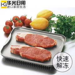 Japan imported refrigerator rapid thawing pan heat insulation plate plate plate barbecue ice frozen sashimi dish dish