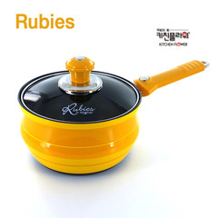 South Korea imported Rubies pot milk pot Nonstick Saucepan stew porridge pot stove special 18cm