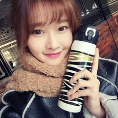 Korean creative vacuum stainless steel thermos cup, large capacity lady portable cute student children cup stew beaker Zebra stripes
