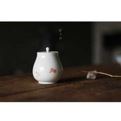 Cloud carry small cherry wood in the new seal small Tibet tea tea tea warehouse hand made ceramic tea pot