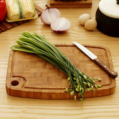 The kitchen bamboo chopping board baby baby food supplement cooked fruit knife chopping chopping board board Bamboo extra thickness