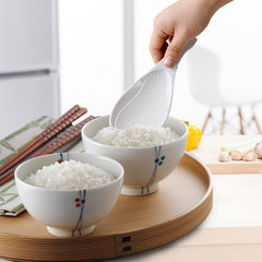 Creative stand Steamed Rice household spoon shovel spoon rice cooker with high temperature resistant non stick Steamed Rice plastic spoon shovel Regular independent funds