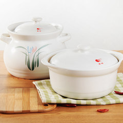 Acbel KH ceramic casserole set 2.4L casserole +3.3L stew pot set soup pot set ceramic pot set Acbel KH Suite